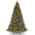 Glittery Bristle Pine 6ft Tree with 550 S/White LED