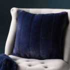 Paoletti Empress Large Polyester Filled Cushion Navy