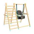 TP Active Tots Wooden Swing and Climb