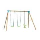 TP Kingswood Triple Swing Set with Glider