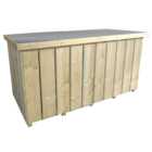 Shire 4 x 2ft Planed Timber Log Box