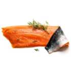 Daylesford Organic Smoked Salmon Side 650g