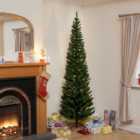 Snowtime 6ft / 180cm Pencil Pine Artificial Christmas Tree