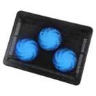 Laptop Cooling Pad 3 Ultra Quiet Fans Adjustable Height Setting Gaming Cool Pad