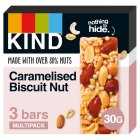 KIND Gluten Free Caramelised Biscuit Bars, 3x30g