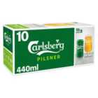 Carlsberg Pilsner Danish Lager Beer Cans 10 x 440ml