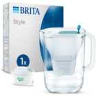 BRITA Style Water Filter Jug Blue 2.4L