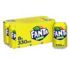 Fanta Lemon Can 8x330ml