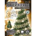 960 Warm White LED Multi-Function Ultra Bright Christmas Cluster Lights with Timer