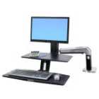 Ergotron WorkFit-A with Suspended Keyboard, Monitor