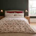 Dorma Brushed Cotton Woodland Robin Duvet Cover & Pillowcase Set