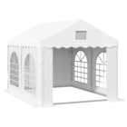 Outsunny 4 x 3m Gazebo with Removable Walls