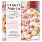 Franco Manca Beef Meatball, Red Onion & Pecorino Pizza 476g