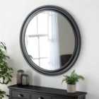 Yearn Bohemian Round Mirror Black 120Cm