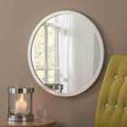 Yearn Classic Round Silver Mirror 40Cm