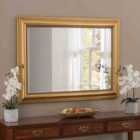 Yearn Classic Beaded Wall Mirror Gold 132X79Cm