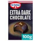 Dr. Oetker Extra Dark Chocolate Bar 100g