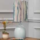 Leura Table Lamp with Falls Shade