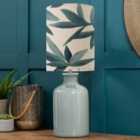 Elspeth Table Lamp with Silverwood Shade