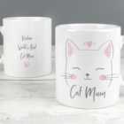 Personalised Cat Mum Mug