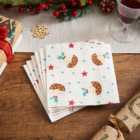 Set of 20 Hollie the Pudding Disposable Napkins