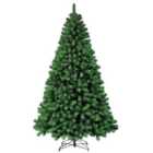 Abaseen 6FT Green Artificial Christmas Tree 800 Tips with Solid Metal Legs