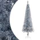 Berkfield Slim Christmas Tree Silver 150 cm