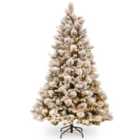 Snowy Bedford 6.5ft Christmas Tree 500 W/W LED