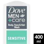 Dove Men +Care Sensitive Wash, 400ml