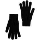 M&S Knitted Gloves Black