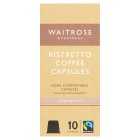 Waitrose Ristretto Coffee Capsules 10s, 50g