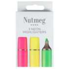 Morrisons Neon Highlighter Pack 3 per pack