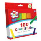 100 Craft Sticks 100 per pack