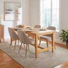 Frederick 4-6 Seater Rectangular Extendable Dining Table