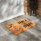Trick or Treat Coir Doormat