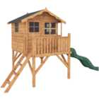 Mercia Poppy Playhouse Tower and Slide