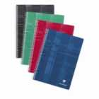 Clairefontaine Wirebound Notebooks A4 90 Sheets Squared 5X5mm 5 Pcs
