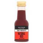 Waitrose Natural Red Food Colouring, 38ml