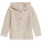 M&S Hooded Chunky Cardigan, 0 Months-3 Years