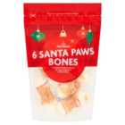 Morrisons Santa Paws Beefhide Bones Wrapped In Chicken 6 per pack