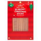 Morrisons Tasty Tuna Meowy Christmas Cat Sticks 10 per pack