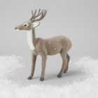 Morrisons Standing Stag Christmas Decoration