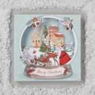 Morrisons The Best Santa Snowglobe Christmas Cards 5 per pack