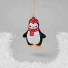 Morrisons Hanging Felt Penguin Christmas Decoration