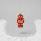 Morrisons Hanging Robot Christmas Decoration