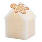 Nutmeg Home Unscented House Shaped Candle