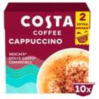 Costa Nescafe Dolce Gusto Compatible One Pod Cappuccino 130g