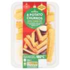 Morrisons 8 Potato Churros With A Cheese Dip 200g