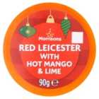 Morrisons Red Leicester Hot Mango & Lime Truckle 90g
