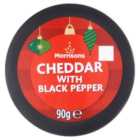Morrisons Cheddar & Black Pepper Truckle 90g